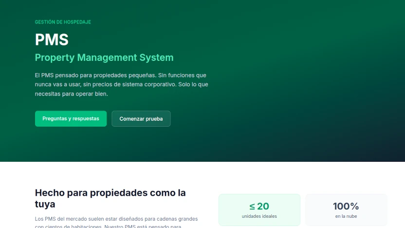 Hotel Día a Día - Sistema de Gestión Hotelera (PMS)